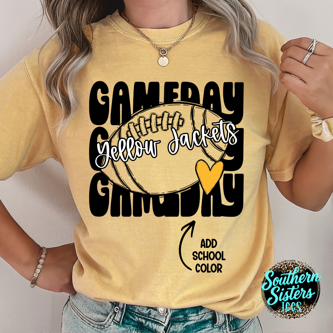 Gameday Football Mascot Tee