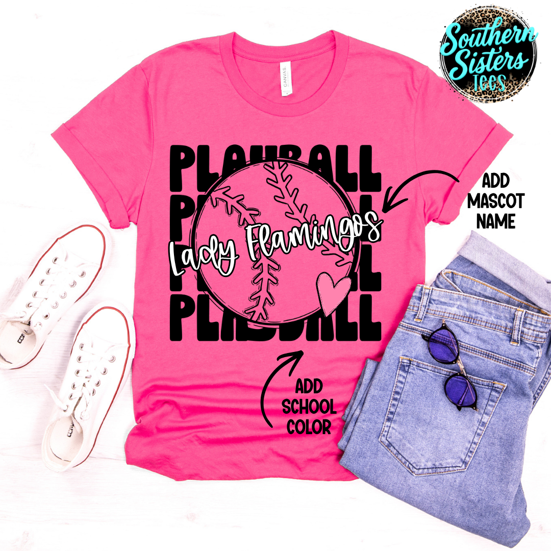 Playball Mascot Tee
