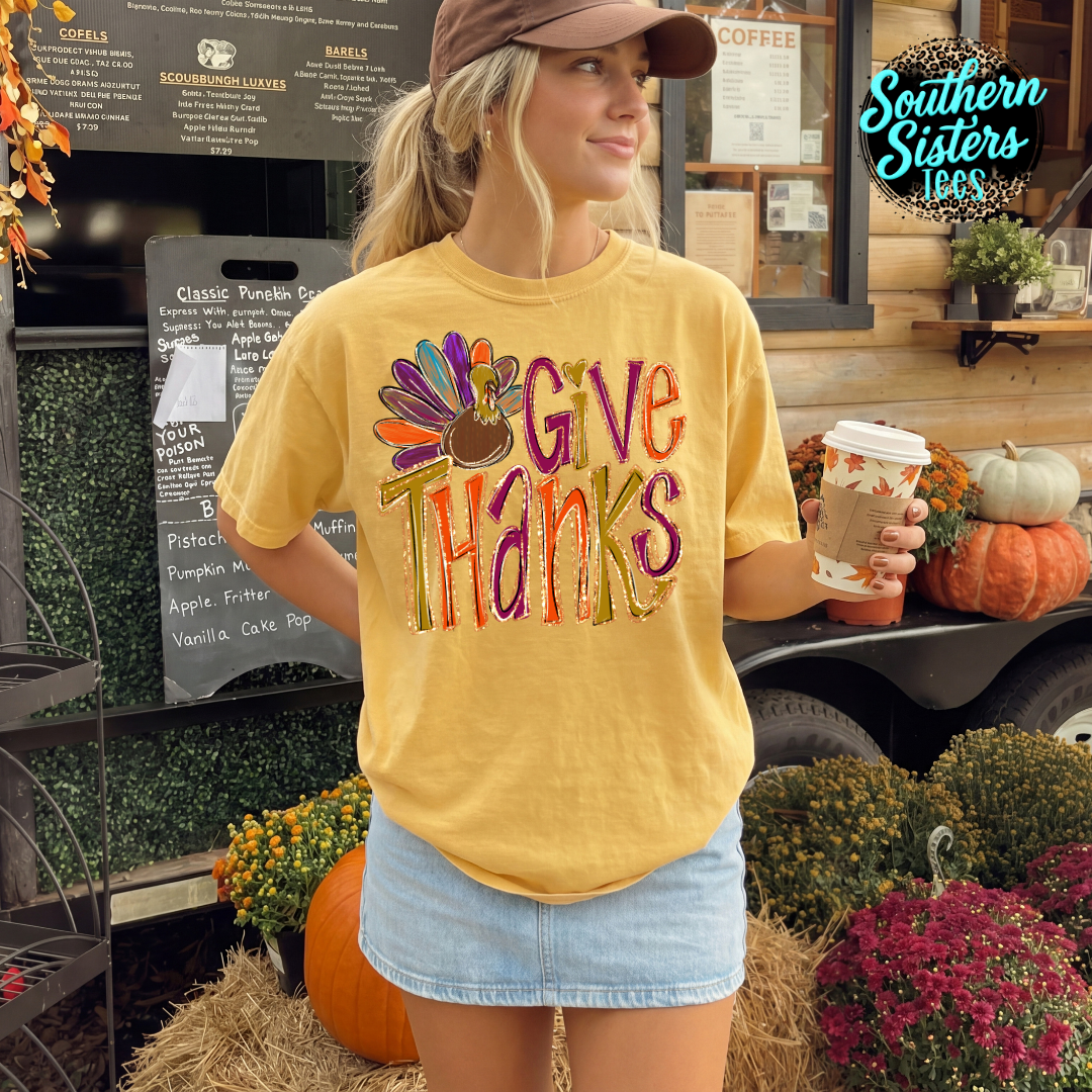 Give Thanks Tee Shirt