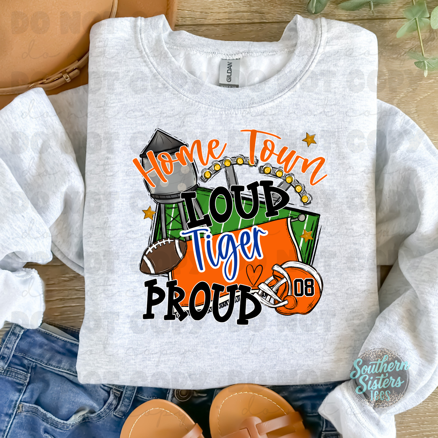 Home Town Loud | Custom Mascot Graphic Tee