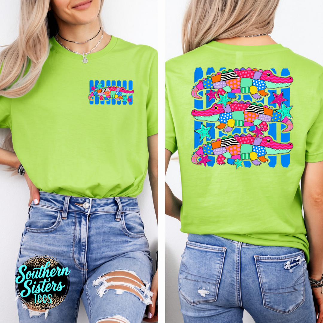 Quilted Gators Tee