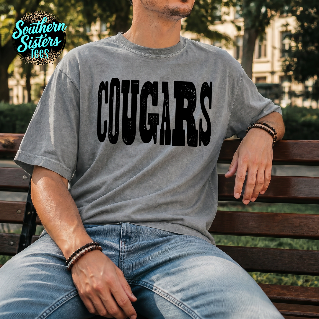 Grunge Mixed Up Mascot Tee Shirt