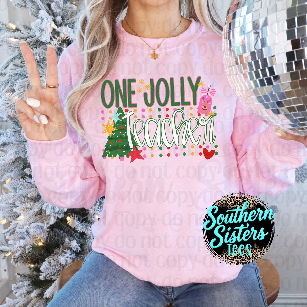 One Jolly Teacher Apparel
