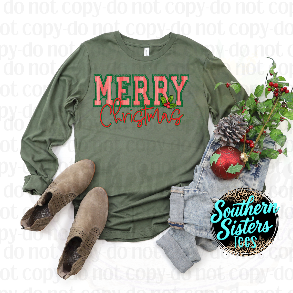 Merry Christmas Ya'll Apparel