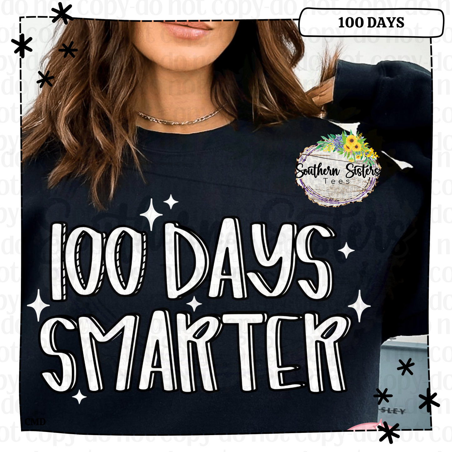 100 Days Smarter (White)