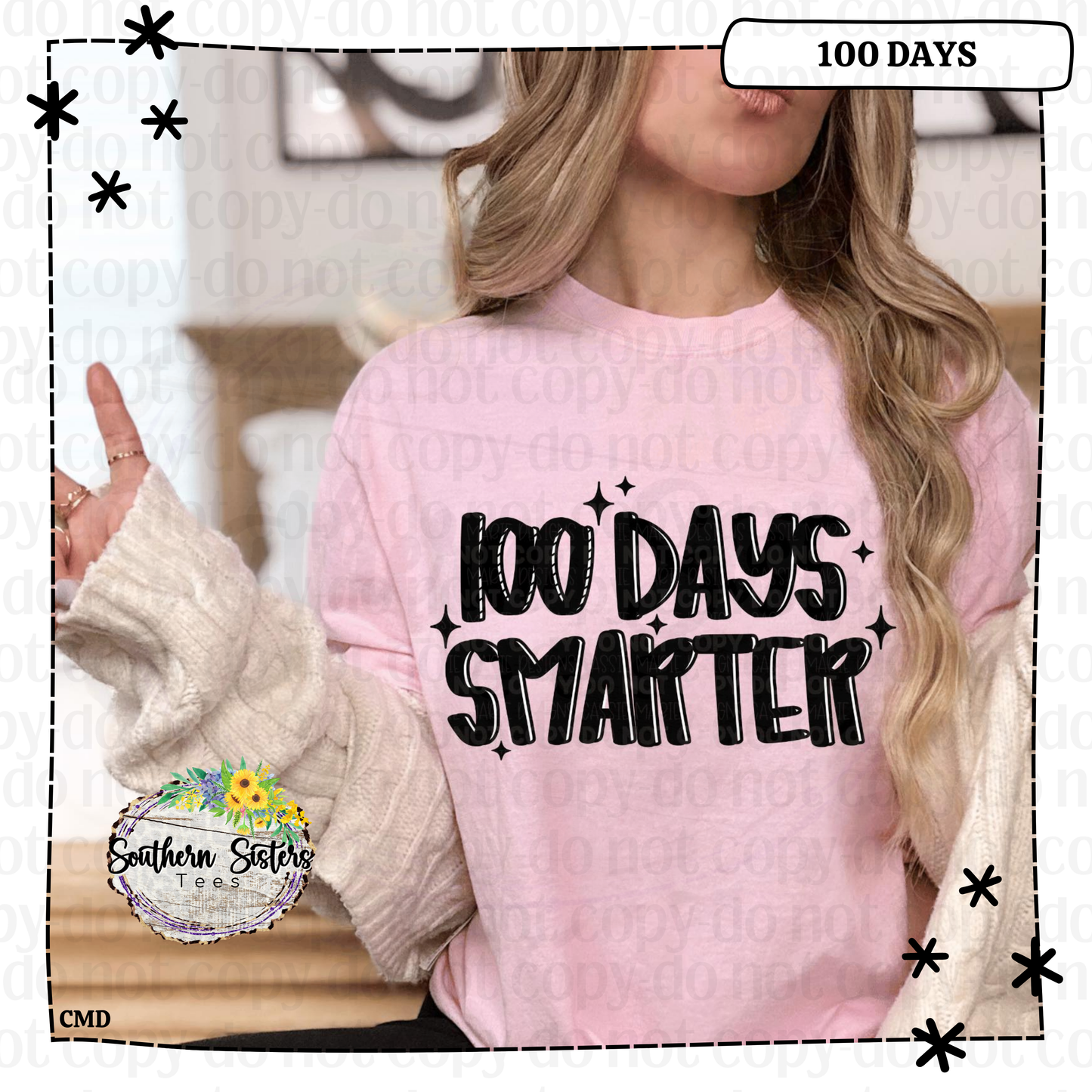 100 Days Smarter (Black)