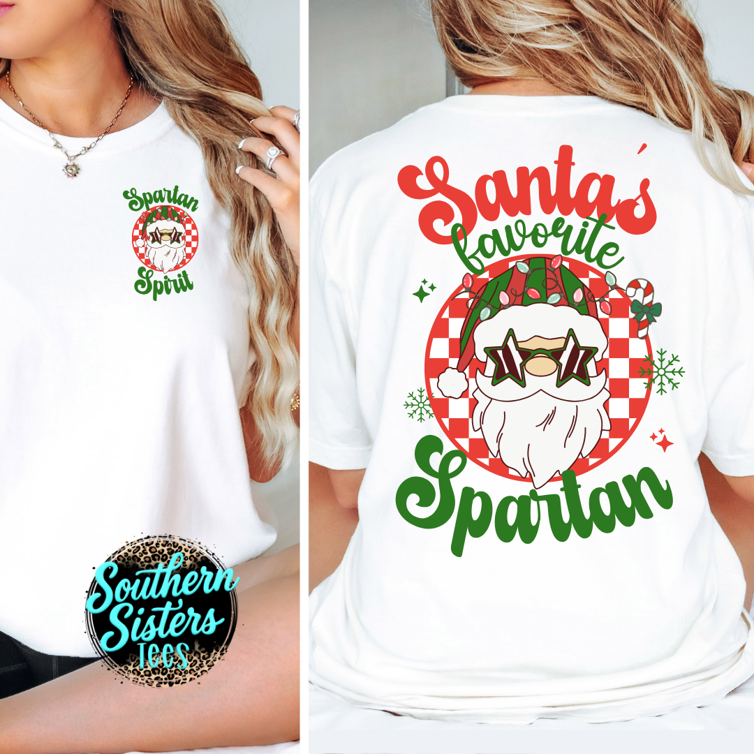 Santa's Favorite Mascot Tee Shirt