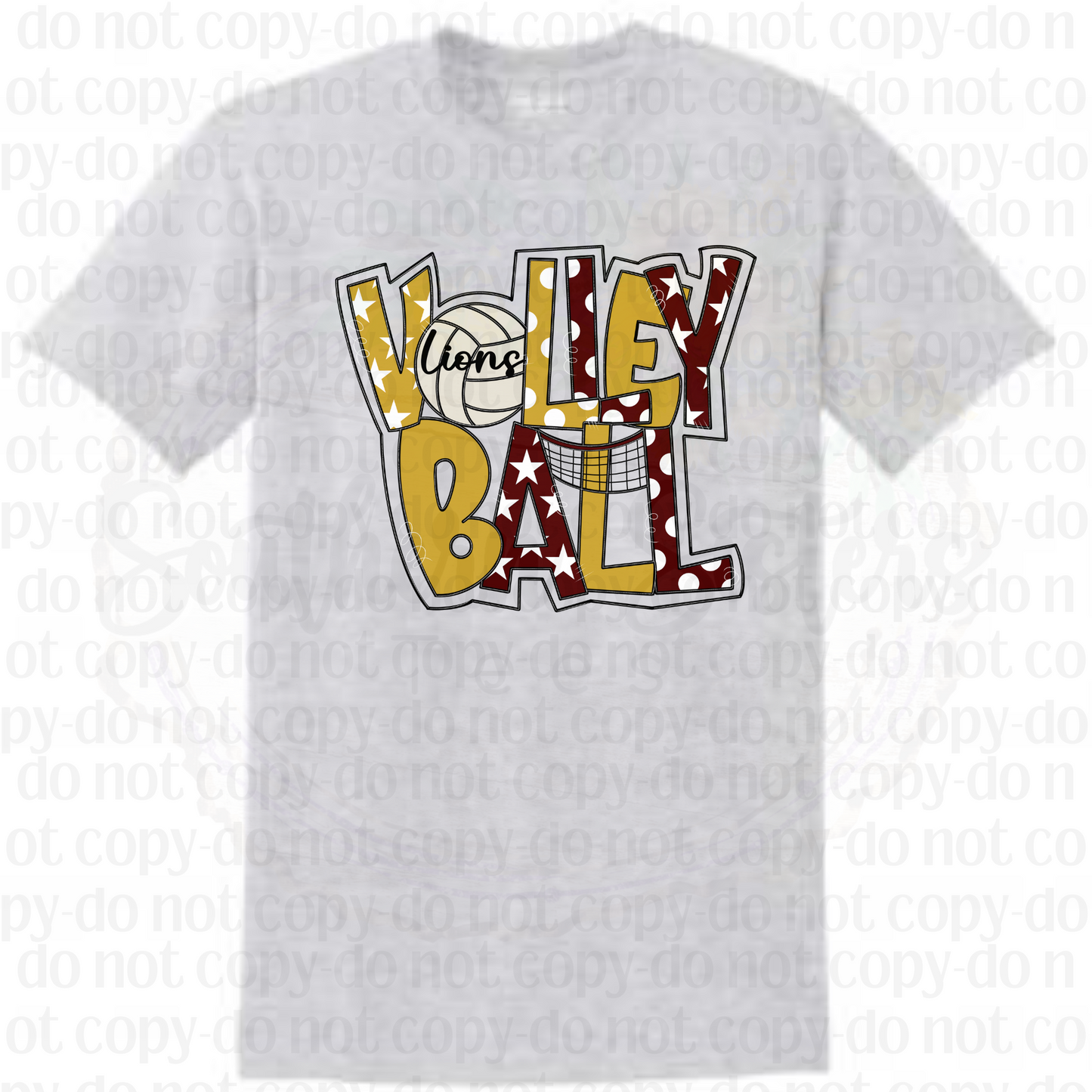 Vollyball Word Art