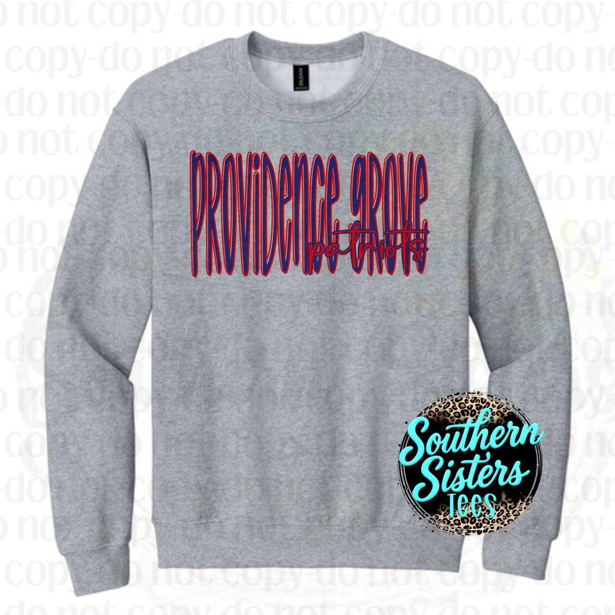 Providence Grove Patriots Tall Script Tee