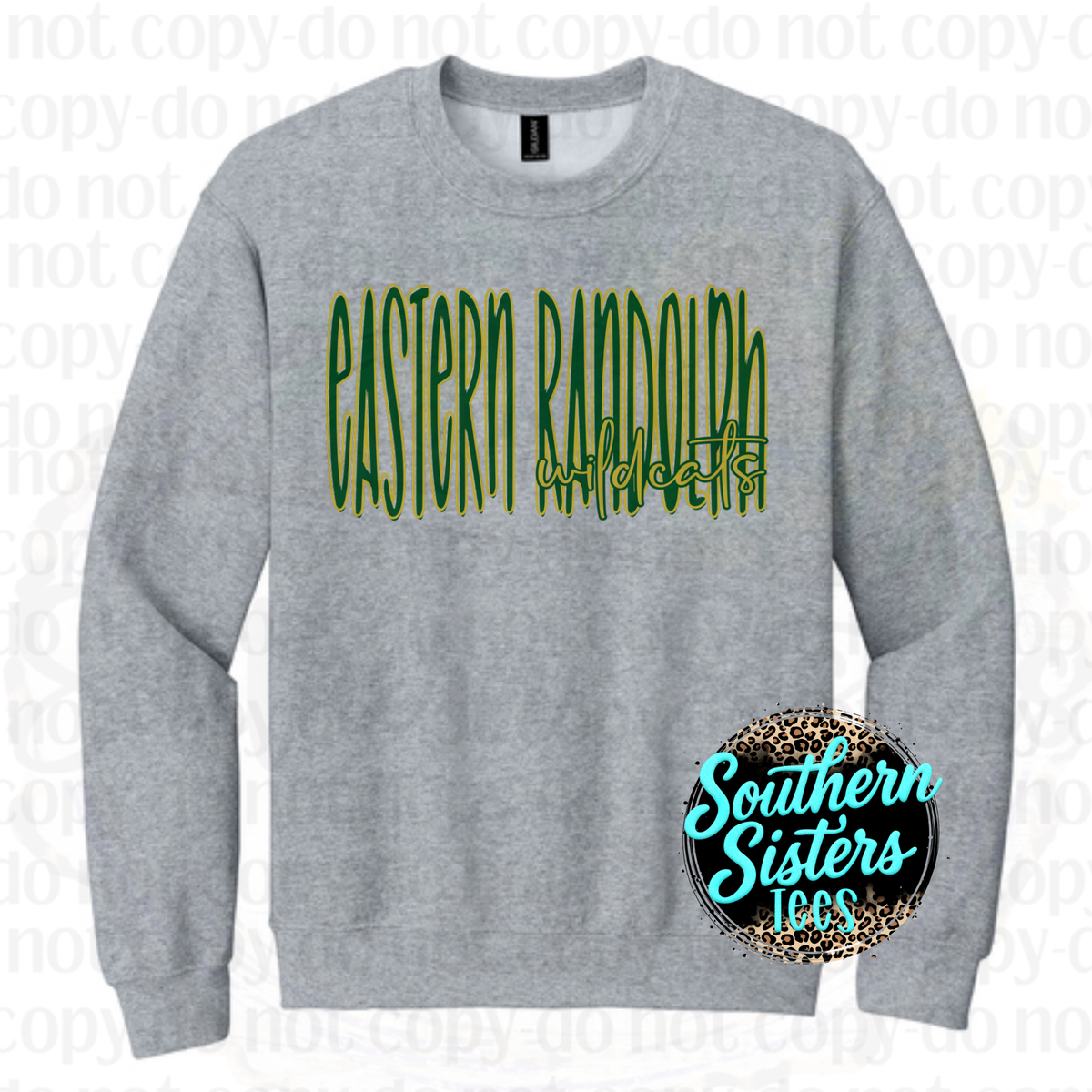 Eastern Randolph Wildcats Tall Script Tee