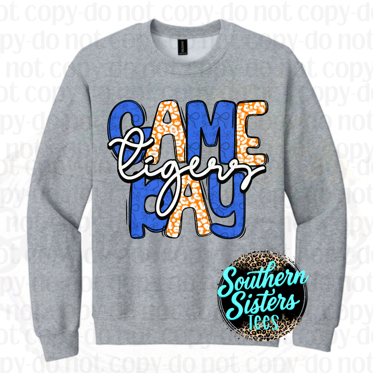 Tigers Game Day Leopard Tee