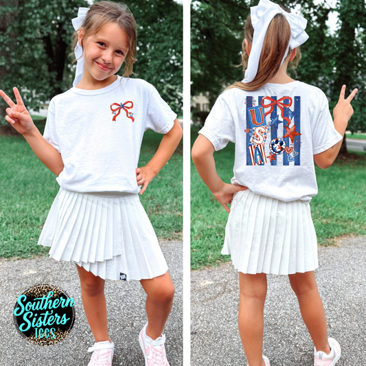 USA Smiley Tee
