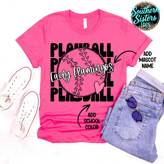 Playball Mascot Tee