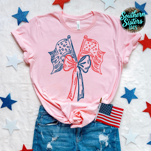 Sketchy Flags Tee