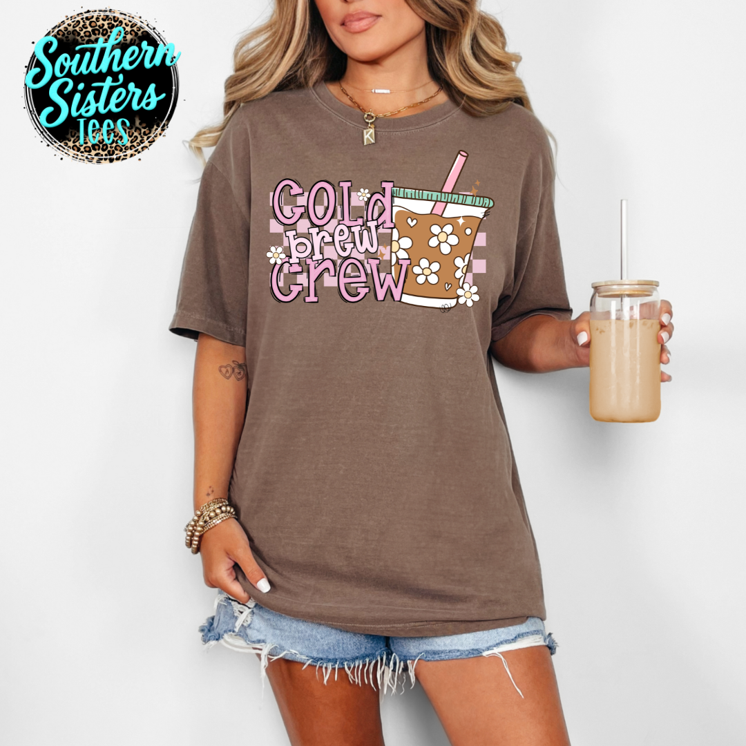 Cold Brew Crew Tee Shirt