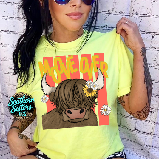 Moove Over Heifer Tee
