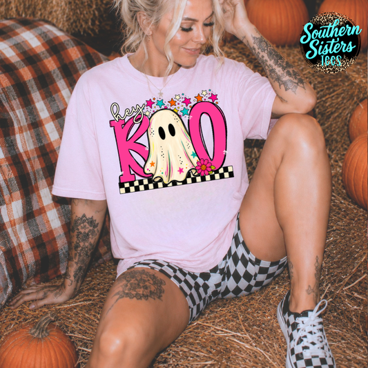 Hey Boo Tee Shirt