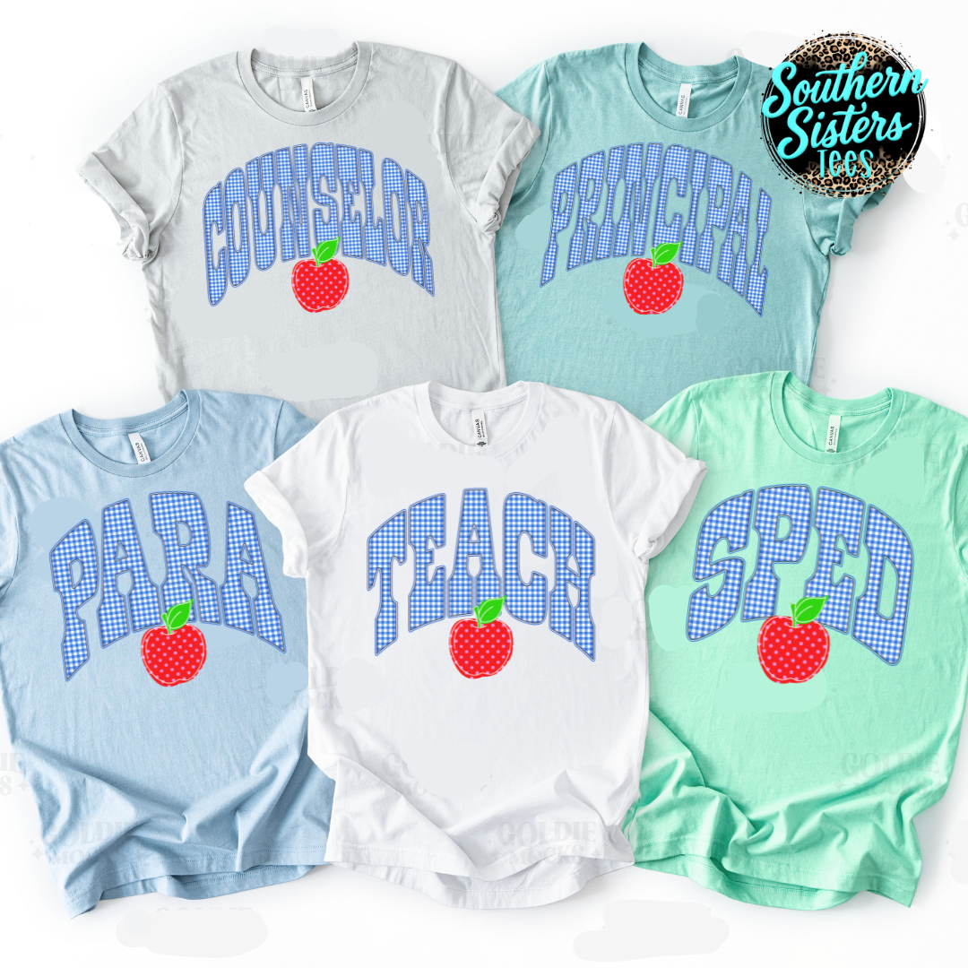 Ginham Grade Levels Tee Shirt