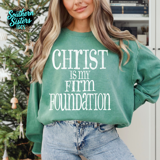 Christ Is My Firm Foundation Tee