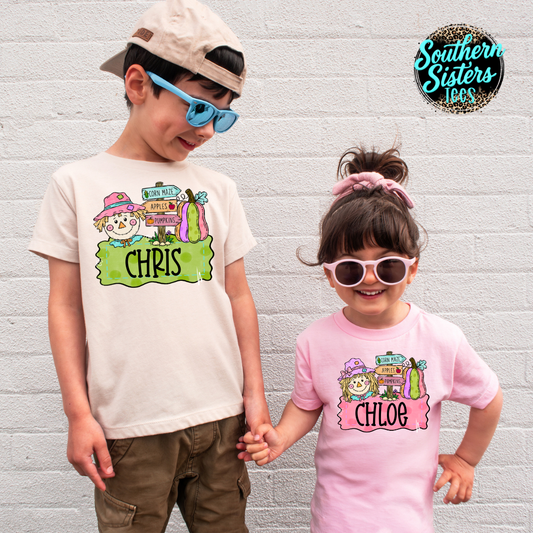 Kids Corn Maze Frame Tee