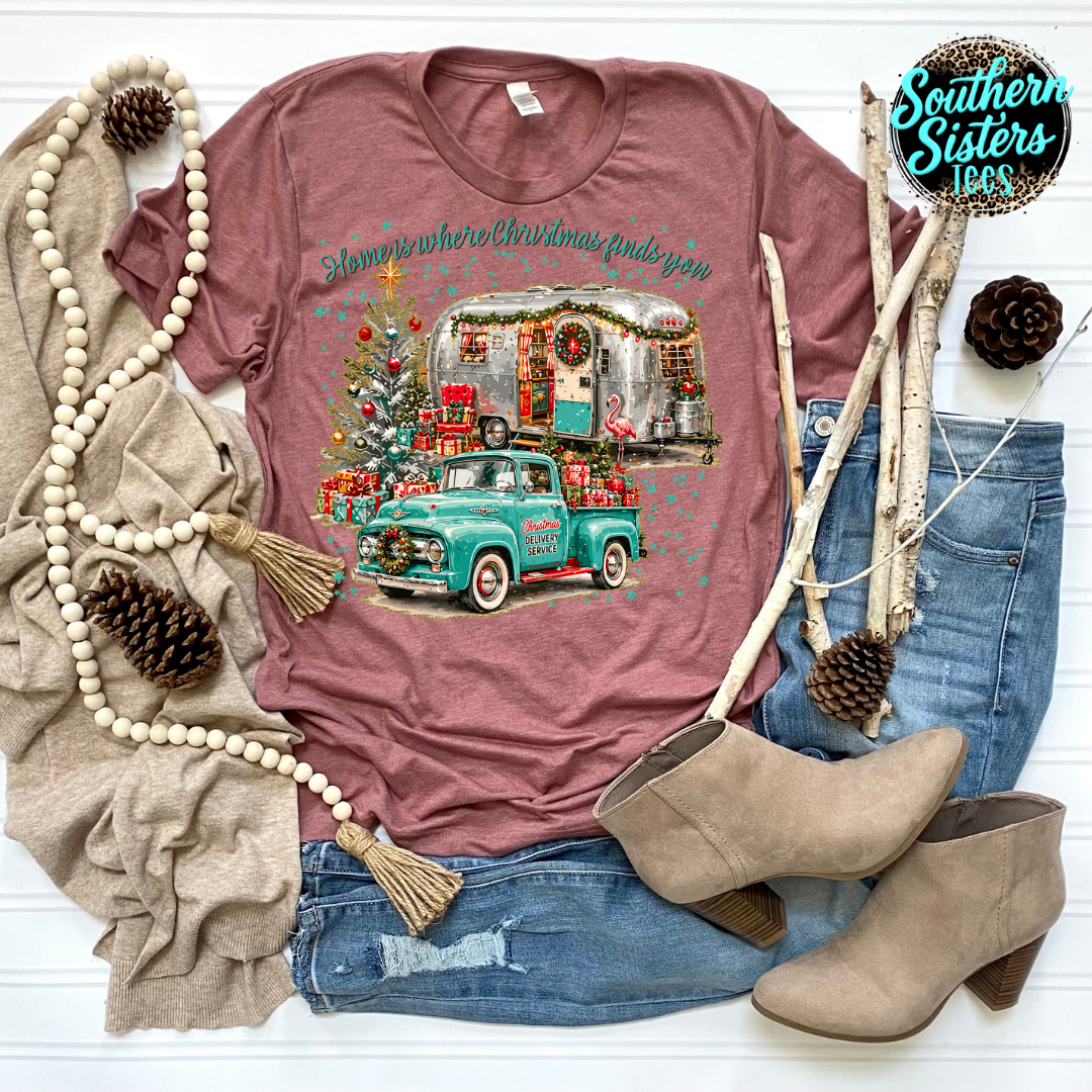Home Is Where Christmas Finds You Tee