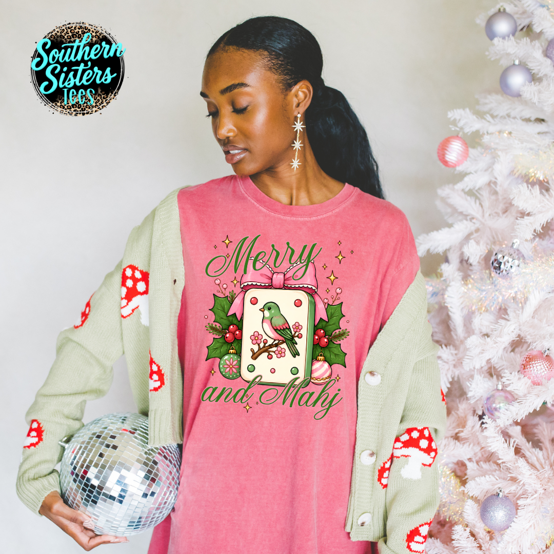 Merry and Mahj Tee Shirt