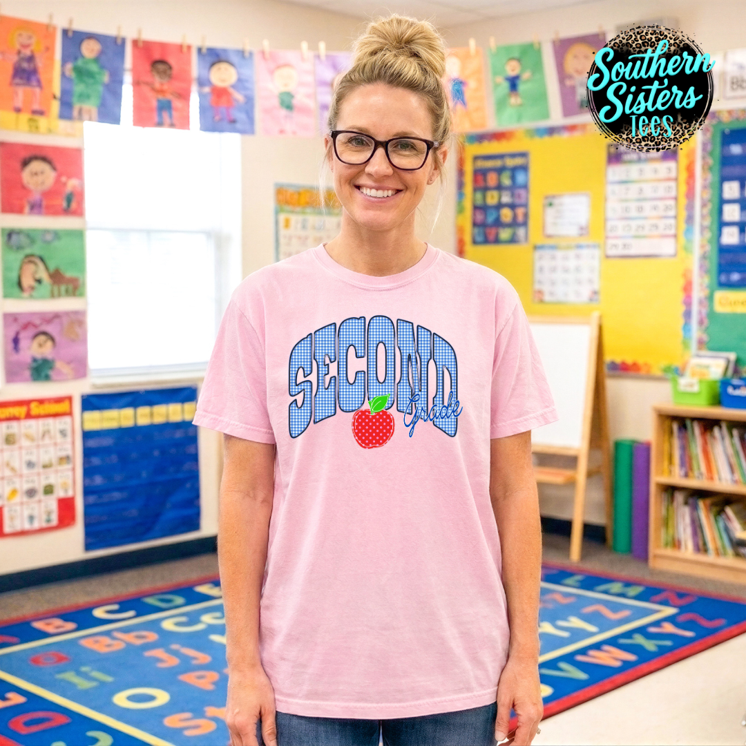 Ginham Grade Levels Tee Shirt