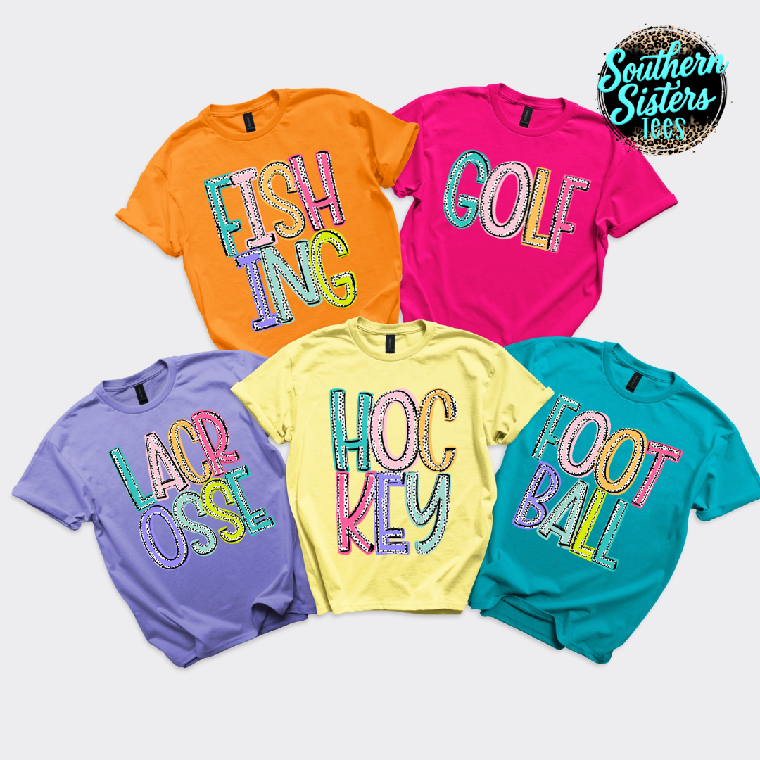 Dixie Dots Activites Tee Shirt