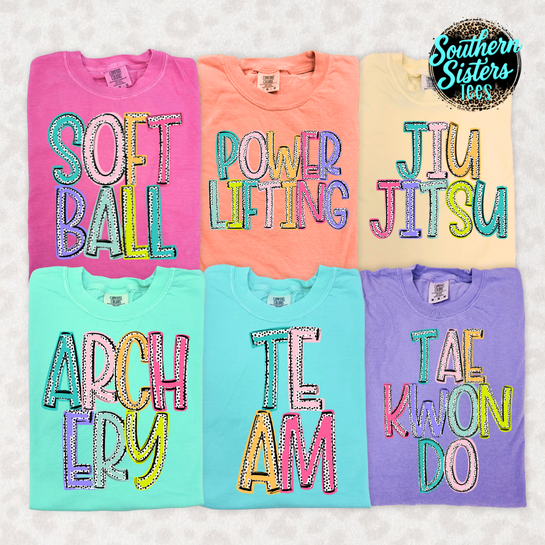 Dixie Dots Activites Tee Shirt