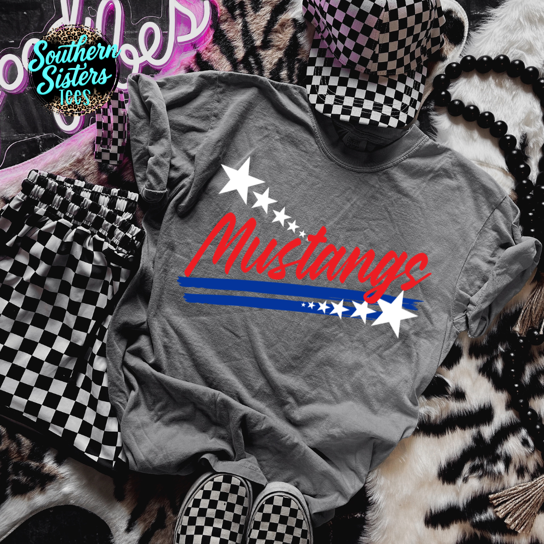 Seeing Stars Custom Mascot Tee Shirt