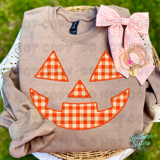 Gingham Jack | Halloween Graphic Tee