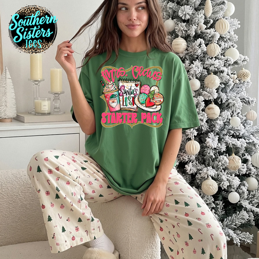 Mrs. Santa Starter Pack Tee Shirt