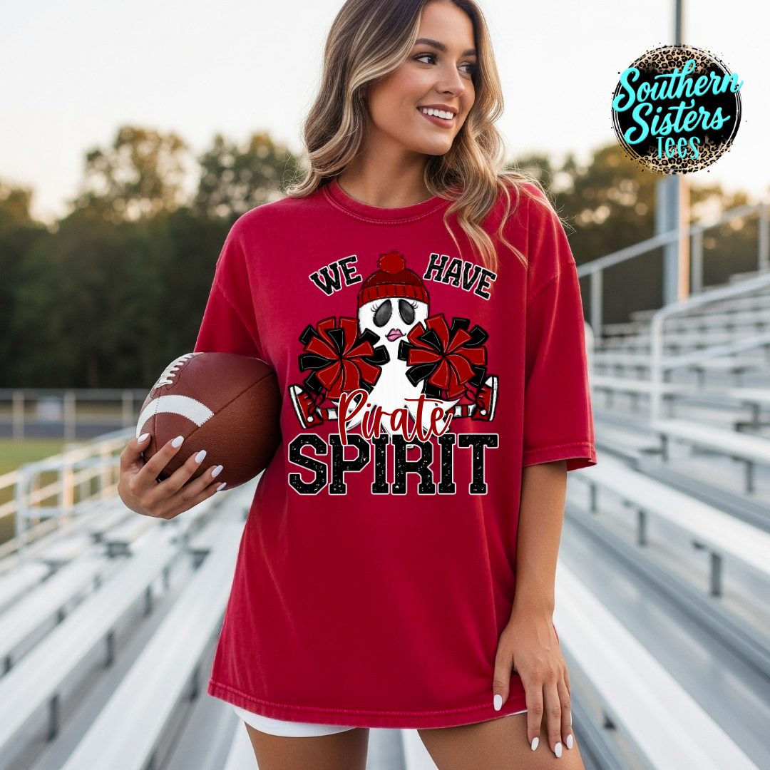 We Have Spirit Ghost Mascots Tee Shirt