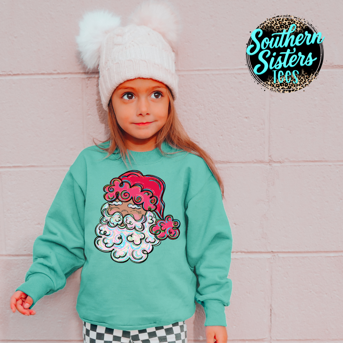 Whimsy Santa Tee Shirt