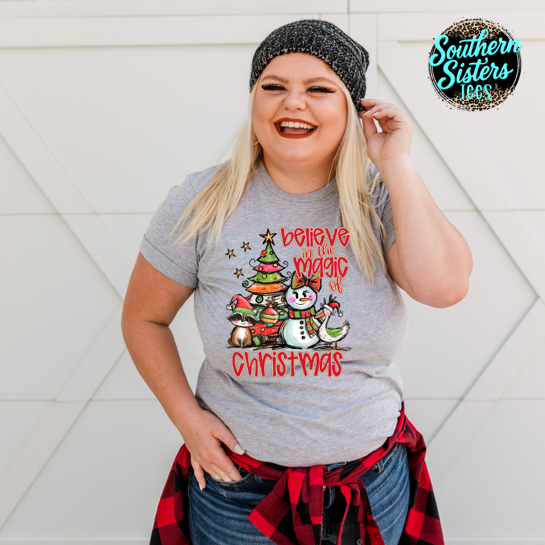Believe In the Magic of Christmas Tee Shirt
