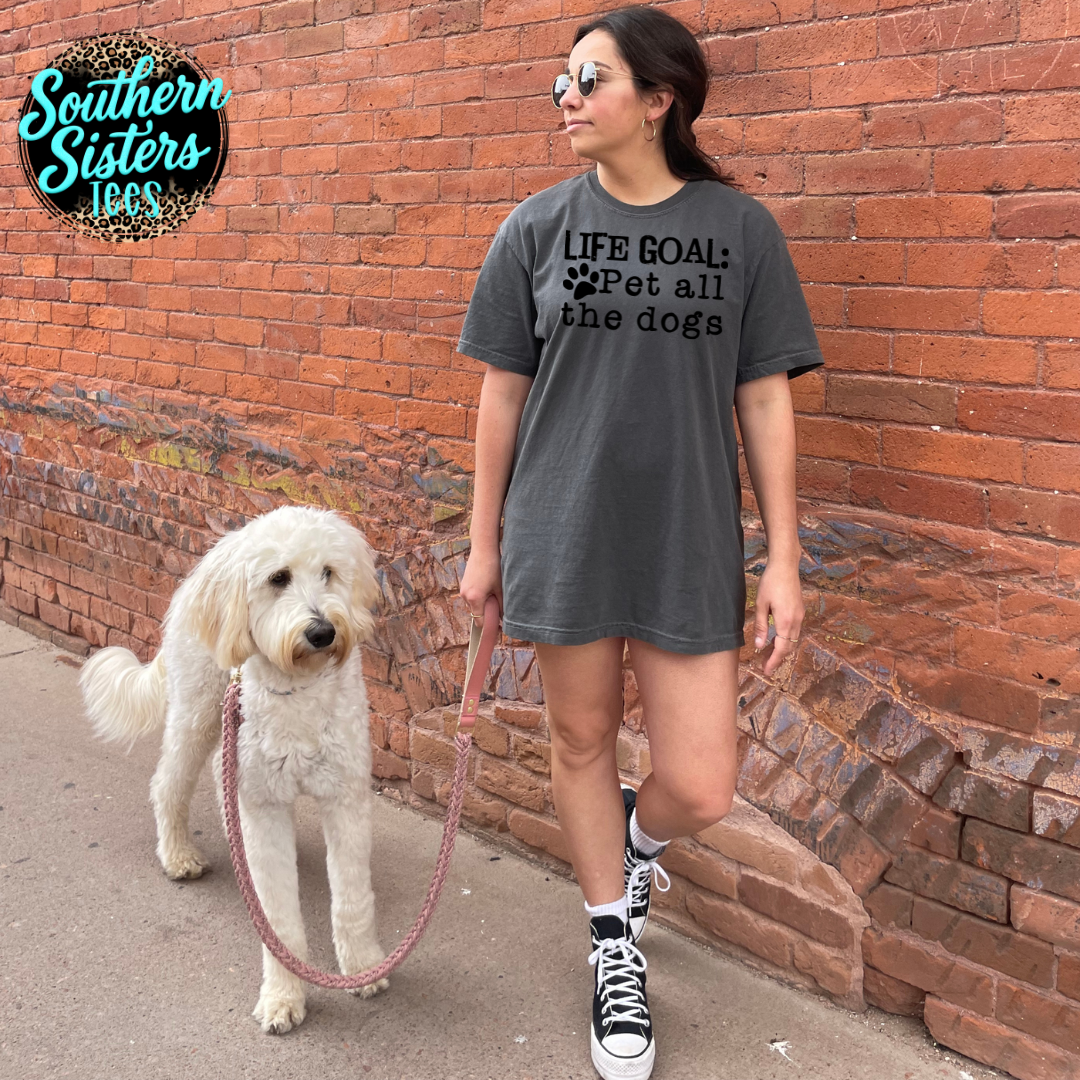 Pet All The Dogs Tee Shirt