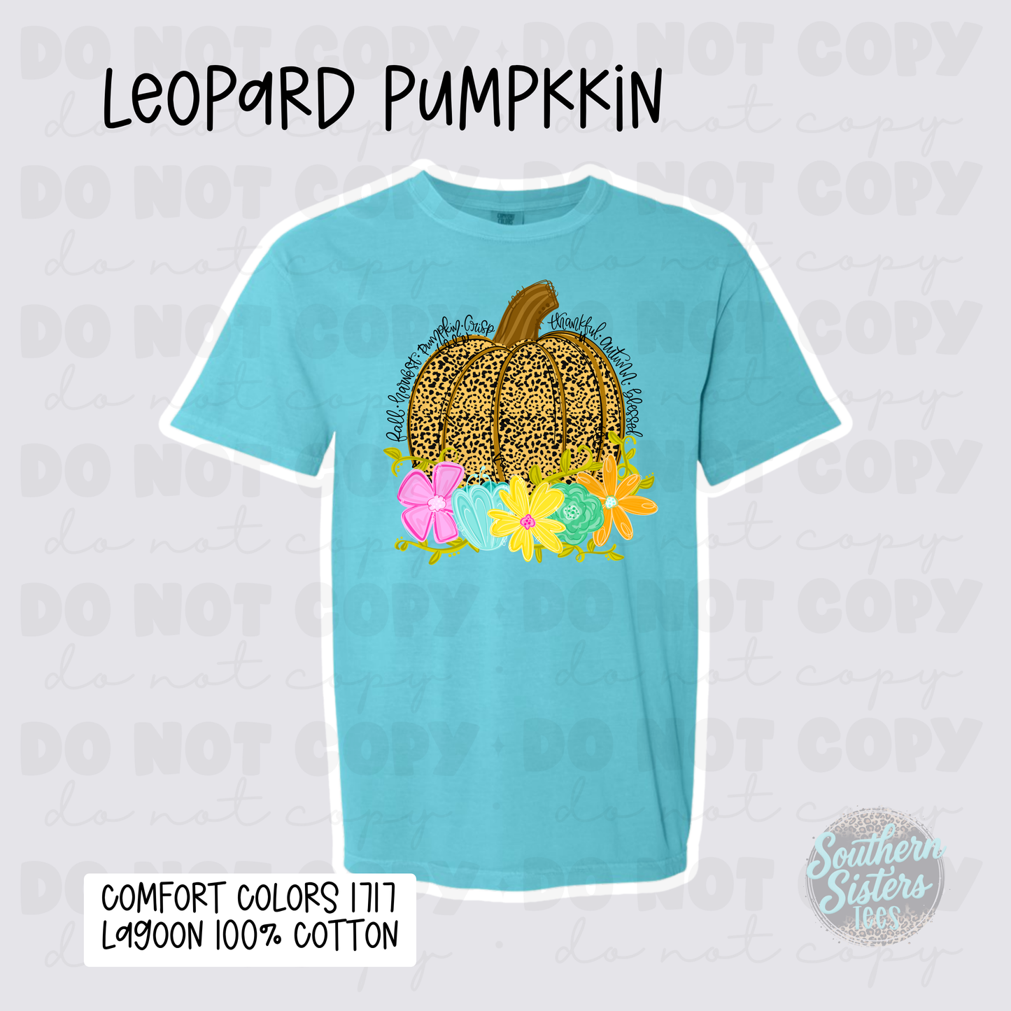 Leopard Pumpkin | Fall Graphic Tee