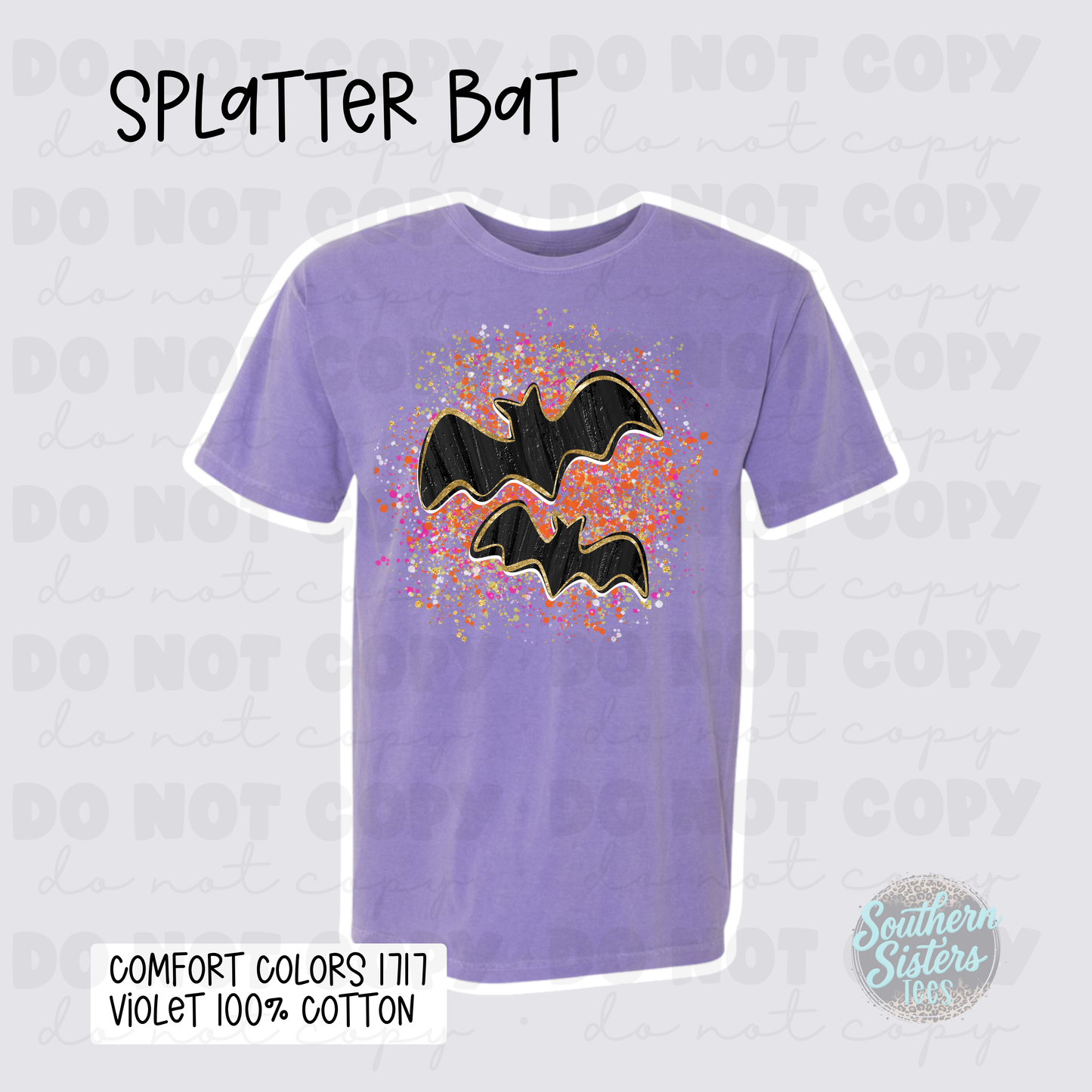 Splatter Bat | Fall Graphic Tee
