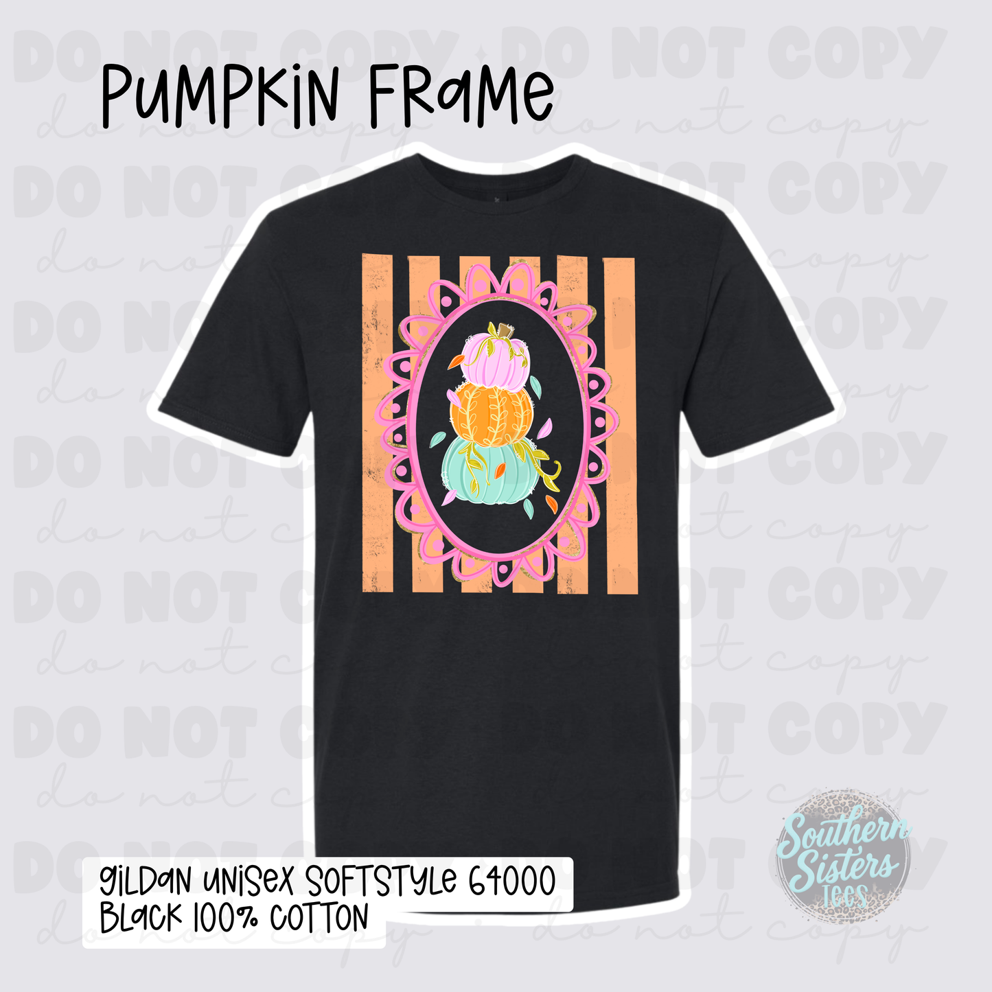 Stacked Pumpkin Frame | Halloween | Fall Graphic Tee