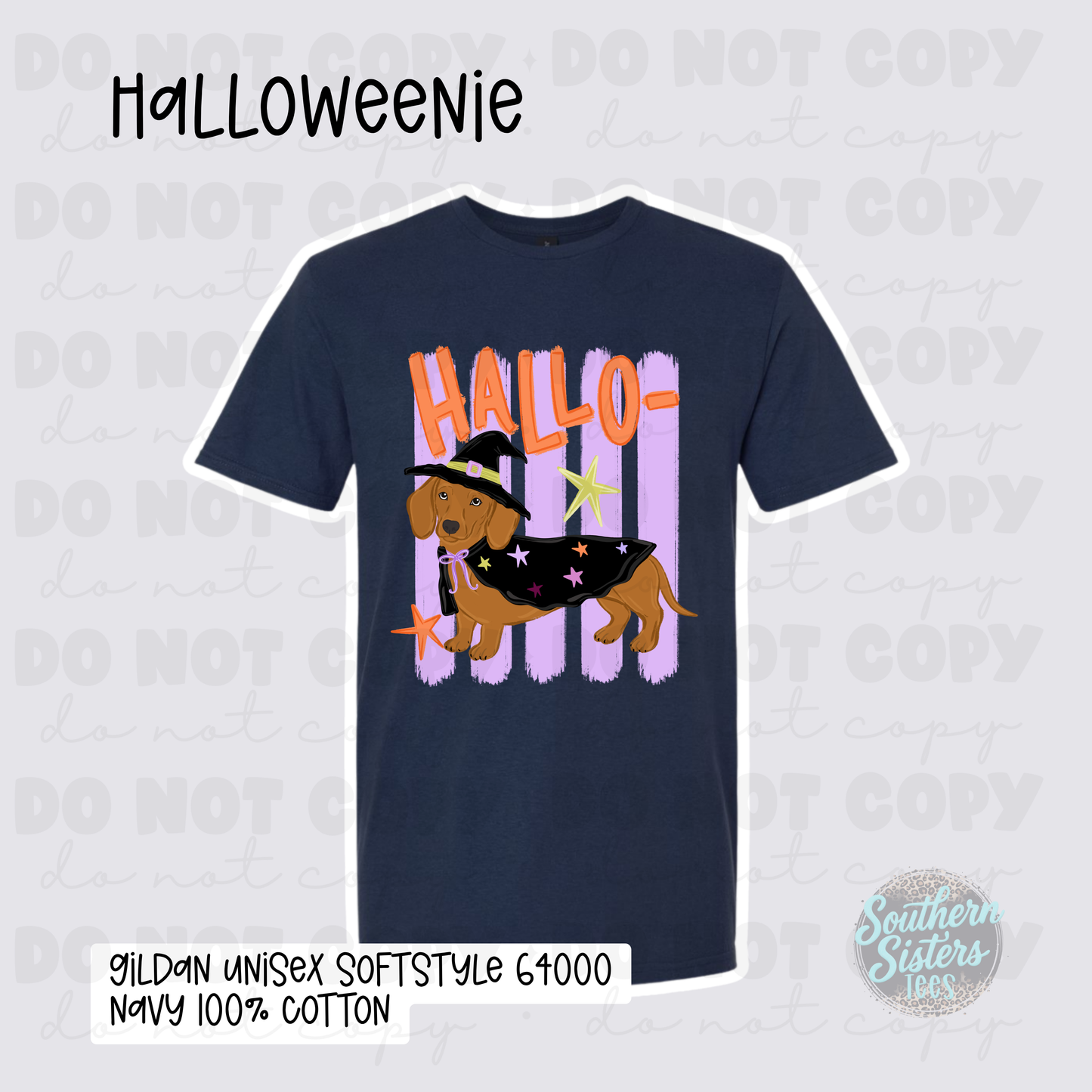 Halloweenie |Halloween Weenie Dog Graphic Tee