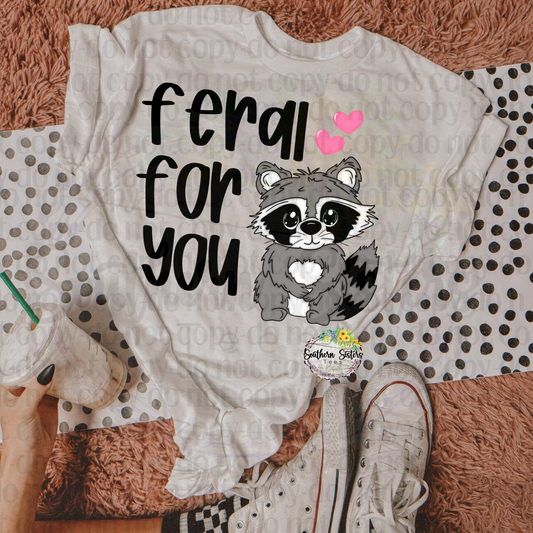 Feral For You (Racoon)