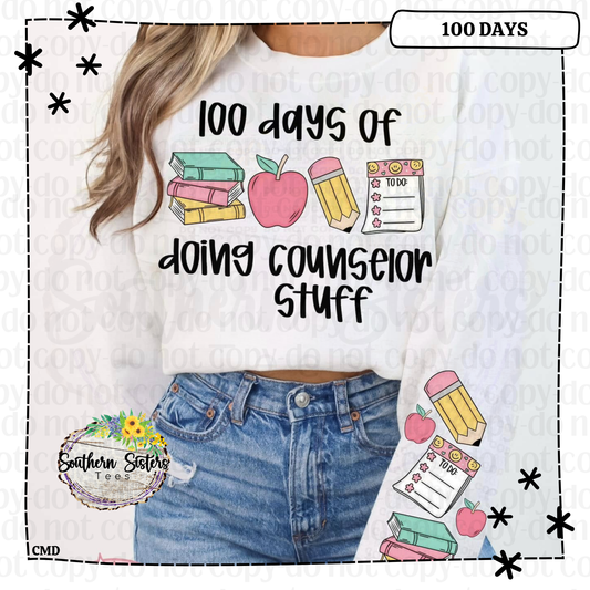 100 Days of doing Counselor Stuff