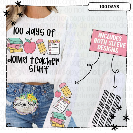 100 Days of doing Teacher Stuff