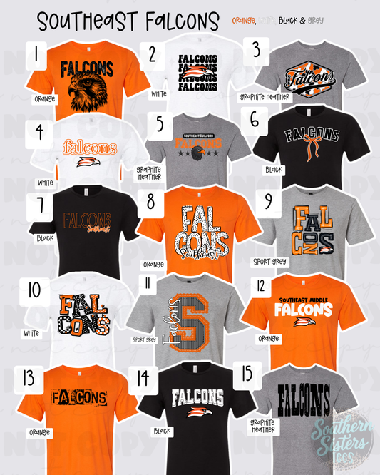 Southeast Guilford Falcons | Falcons Spiritwear