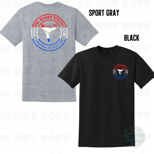 Coastal Shark Tooth Club | Red White And Blue