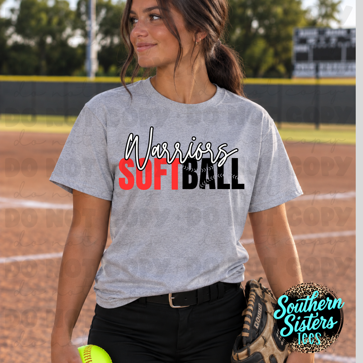 Custom Softball Spirit Tee | Choose Your Team